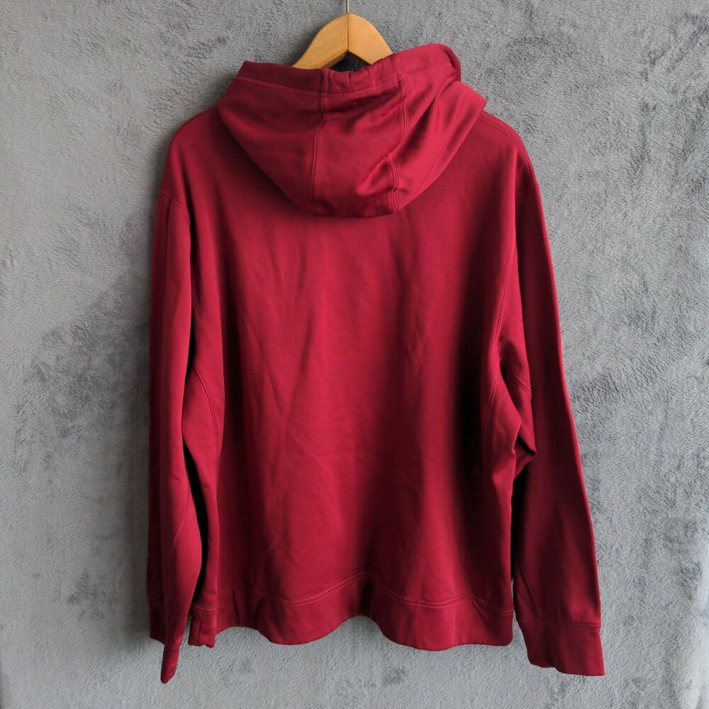 Nike Therma Fit Alabama Crimson Tide Hoodie Mens XL Red NCAA Pullover Sweatshirt - Picture 4 of 7